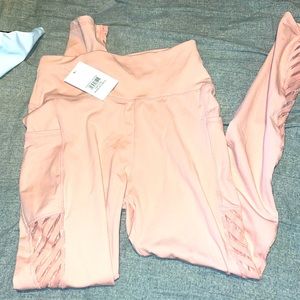 Pink leggings
